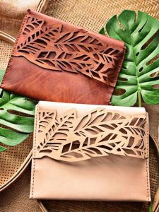 jasa laser cutting kulit asli