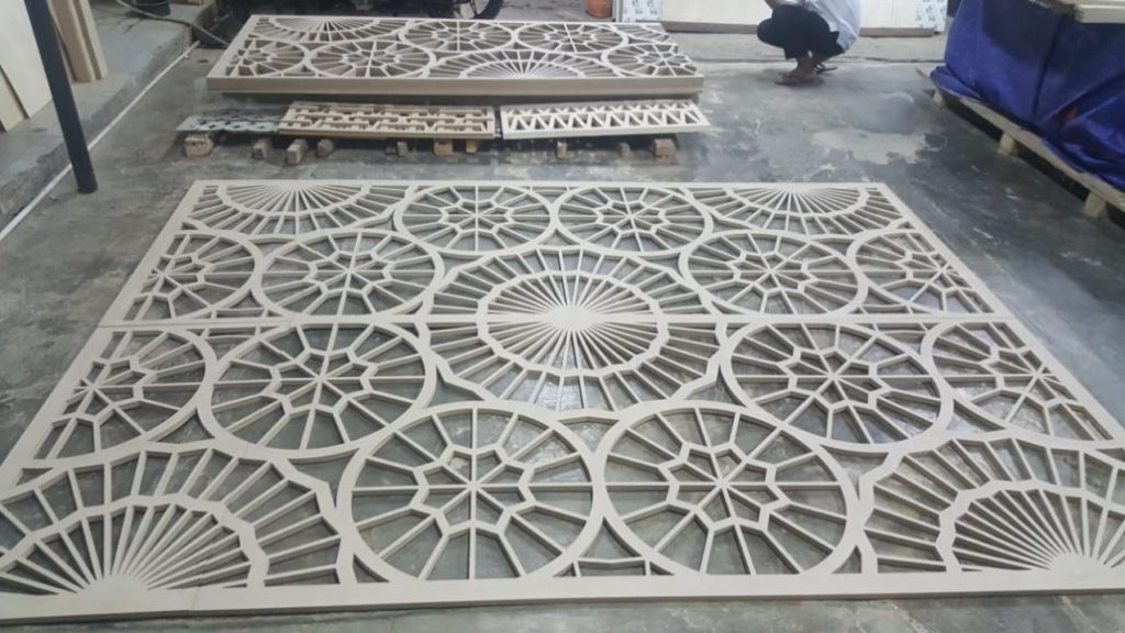 desain partisi ruangan minimalis mdf
