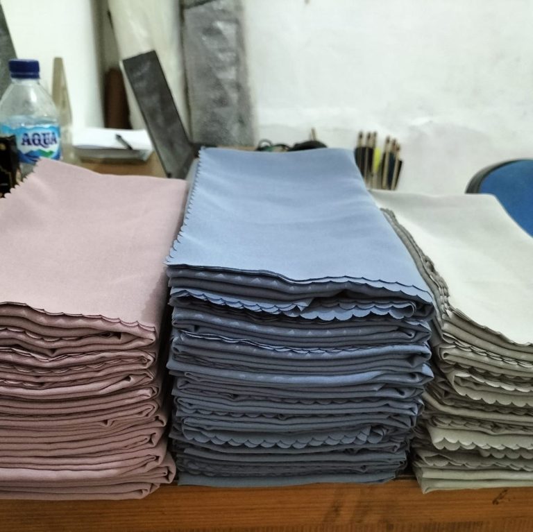 jasa laser cutting mukena hijab